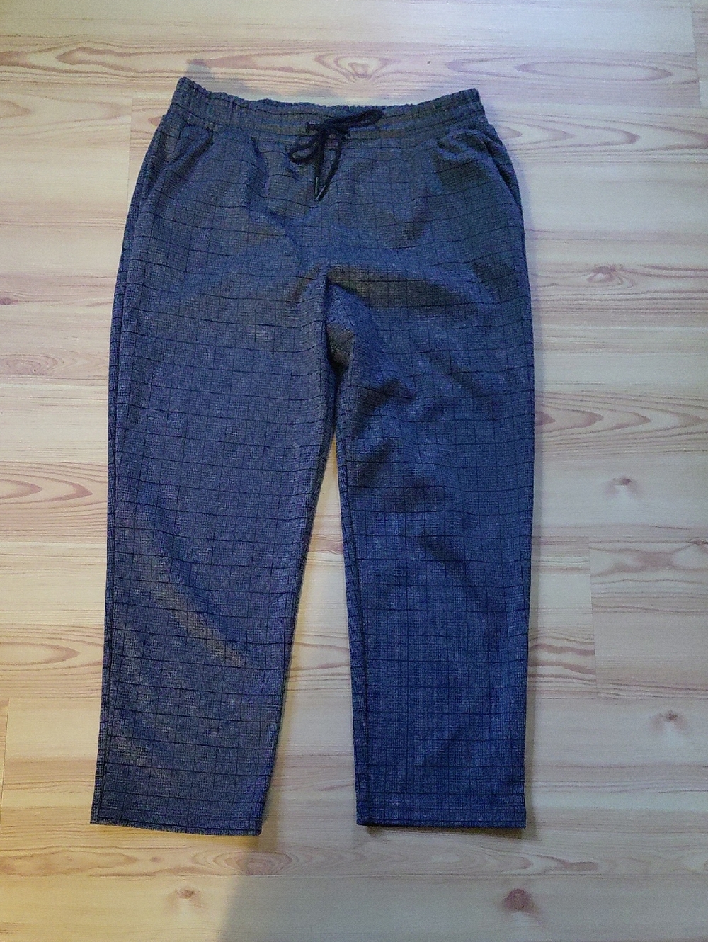 A New Day Plaid Drawstring Pants